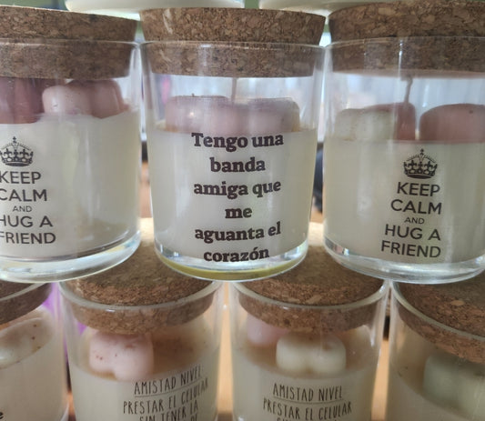 Velas de Soja Personalizadas